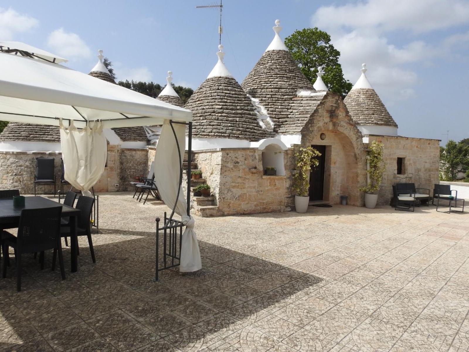 Вилла Trulli Del Sole Мартина-Франка Экстерьер фото